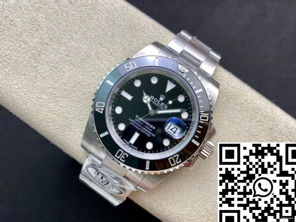 Rolex V4 Clean Black Factory Submariner Dial 116610LN-97200 0428